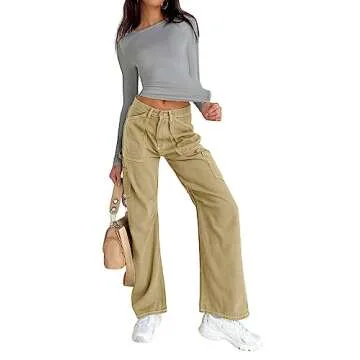 Stylish Abardsion Women's Long Sleeve Crop Tops for Comfort