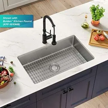 KRAUS 32-inch Undermount Stainless Steel Kitchen Sink