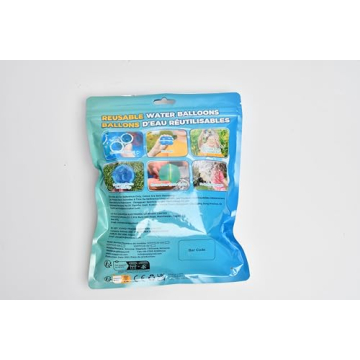 SOPPYCID Reusable Magnetic Water Balloons：16 Pack Refillable Water Bomb Splash Balls Self Sealing Quick Fill - Latex-Free Silicone Water Toys for Kids Adults - Water Games Outside Beach Pool Party