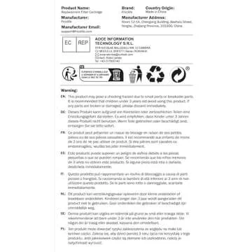 Frizzlife FCR100+ RO Membrane Filter for Pure Water