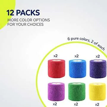 WePet Pet Wrap: Self-Adhesive Non-Woven Bandage for All Pets