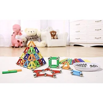 Veatree Magnetic Building Sticks Perfect for STEM Learning