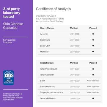 Anti Acne Supplements Cystic Acne Treatment for Teens – Hormonal Acne Pills with Acne Vitamins for Men & Women – clear skin supplement: Vitamin A, Zinc, Niacin Oily Skin & Breakout Control - 60 Caps