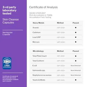 Anti Acne Supplements Cystic Acne Treatment for Teens – Hormonal Acne Pills with Acne Vitamins for Men & Women – clear skin supplement: Vitamin A, Zinc, Niacin Oily Skin & Breakout Control - 60 Caps