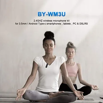 BOYA BY-WM3U Wireless Microphone for Vlogging and Streaming
