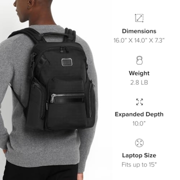 TUMI Alpha Bravo Navigation Backpack for All Travel Needs