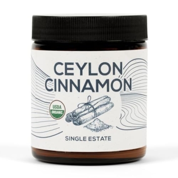 One Farm by WAAYB Organic Ceylon Cinnamon, Freshly Ground Premium Sri Lanka Cinnamon for Smoothies, ...