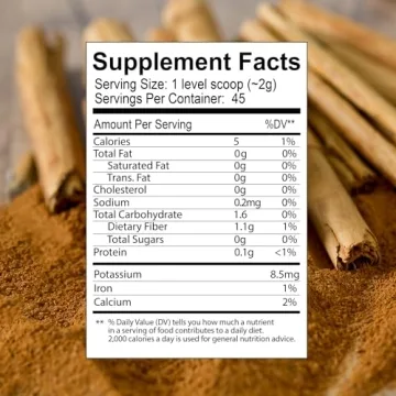 One Farm Organic Ceylon Cinnamon Resealable Jar for Cooking