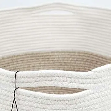 Casaphoria Cotton Rope Baskets for Stylish Storage Solutions