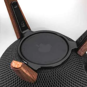 Balolo Tripod Stand for HomePod - Black Walnut Design