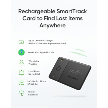 Eufy SmartTrack Card E30 - Rechargeable Tracker for iOS