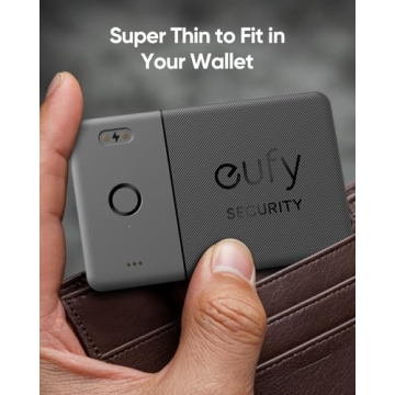 Eufy SmartTrack Card E30 - Rechargeable Tracker for iOS