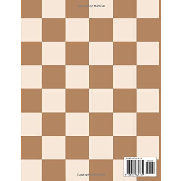 Stylish Checkered Notebook for Journal Lovers and Students