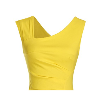 MUXXN 1950s Sleeveless Slim Pencil Dress for Women