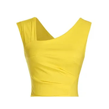 MUXXN 1950s Sleeveless Slim Pencil Dress for Women