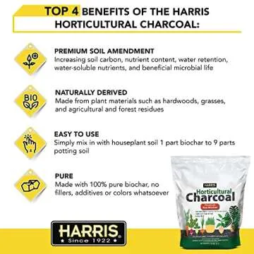 Harris Horticultural Charcoal for Better Plant Growth