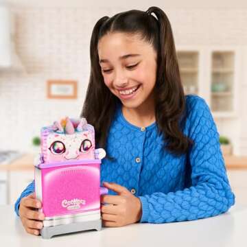 Cookeez Makery Toasty Treatz Toaster with Scented Plush - 2 Pack; Make A Soft and Squishy Surprise Plush Friend. Pop-in-Bread and See A Surprise Plush Pop Up!