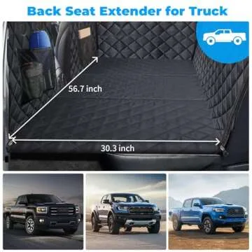 URPOWER XL Dog Back Seat Extender for Ultimate Pet Travel Comfort