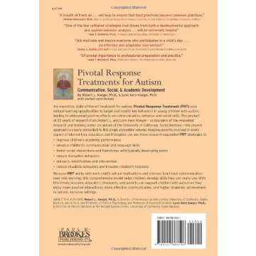 Pivotal Response Treatments for Autism: Communication, Social, and Academic Development