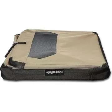 Portable Dog Crate - Amazon Basics Travel Kennel for Pets