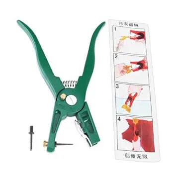 SALUTUYA Ear Tagging Pliers for Livestock Tagging and Care