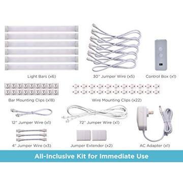 BLACK+DECKER Alexa Smart Under Cabinet Lighting Kit