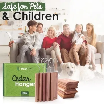 ecoKiwi Cedar Blocks - Natural Scented Closet Freshener