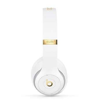Beats by Dr. Dre Studio3 Wireless Headphones - Premium Sound Quality, Stylish, White (Renewed)