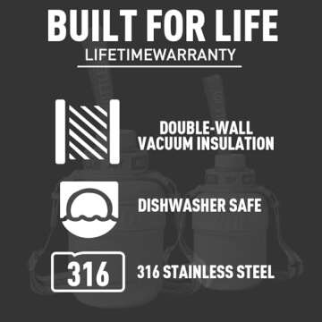 BOTTLE JOY Stainless-Steel Water Bottle for Every Lifestyle