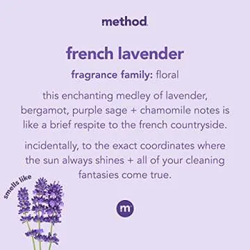 Method Gel Hand Wash, French Lavender, Biodegradable Formula, 12 Fl Oz (Pack of 1)