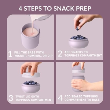Bentgo Snack Cup Portable Snack Container for Travel