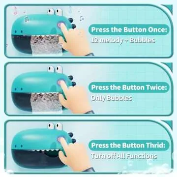 Lehoo Castle Bath Toy for Kids - Fun Singing Bubble Maker