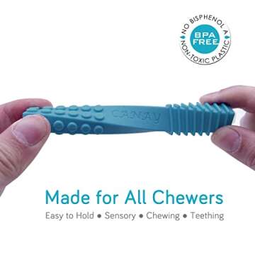 Sensory Chew Stick Toys for ADHD and Autism - 5 Pack