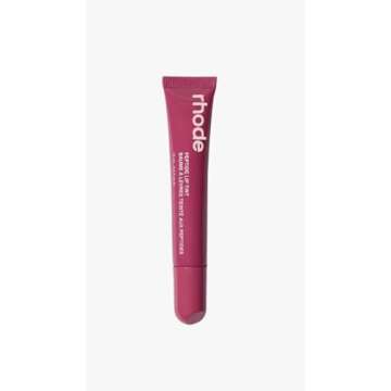 Rhode Peptide Lip Tint, Sheer Color and Hydrating Finish, 3 fl oz, 10ml (Raspberry Jelly)