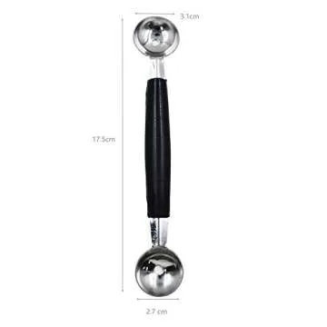 Double Ended Melon Baller Set for Fruits and Ice Cream