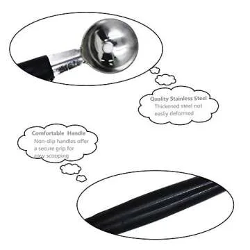 Double Ended Melon Baller Set for Fruits and Ice Cream