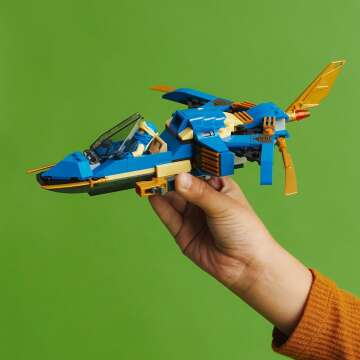 LEGO NINJAGO Jay’s Lightning Jet EVO 71784 - Fun Toy