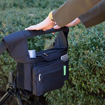 Ethan & Emma Stroller Organizer - Insulated Cup Holders & More