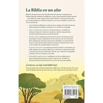 La Biblia en un año NTV (Tapa rústica) - Un viaje de fe diario