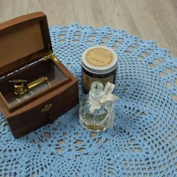 Kilofly Handmade Crochet Cotton Lace Doily - Stylish Decor