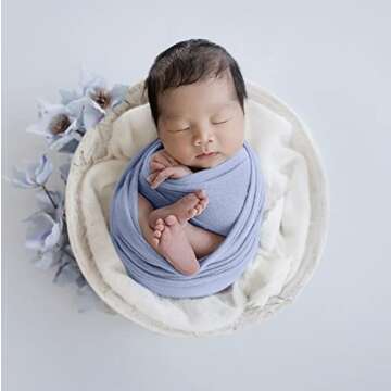 Handmade Newborn Posing Wrap for Photoshoots
