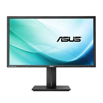 ASUS PB287Q 28" 4K/ UHD 3840x2160 1ms DisplayPort HDMI Ergonomic Back-lit LED Monitor,Black