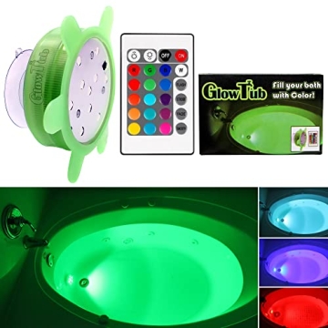 GlowTub Underwater Remote Controlled LED Color Changing Light - Enhance Your Spa Experience