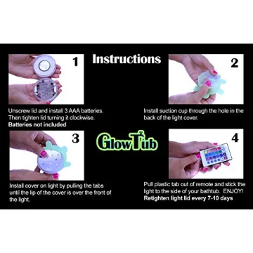 GlowTub LED Color Changing Light for Bathtubs and Spas