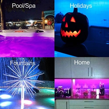 GlowTub LED Color Changing Light for Bathtubs and Spas