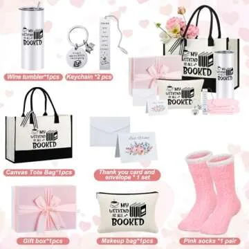 Paterr Book Lovers Gift Set with Tote & Accessories