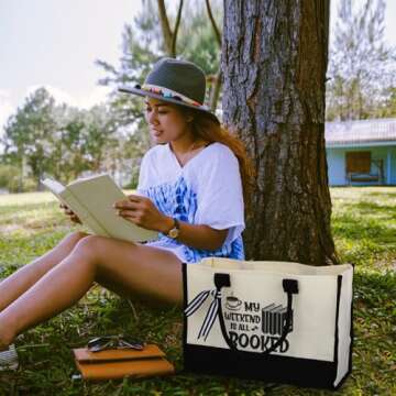 Paterr Book Lovers Gift Set with Tote & Accessories