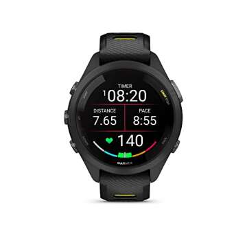 Garmin Forerunner 265S Running Smartwatch, Colorful AMOLED Display, Training Metrics and Recovery In...