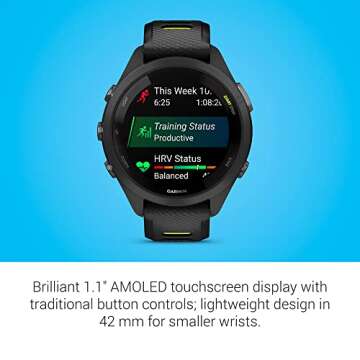 Garmin Forerunner 265S - Smartwatch for Fitness Lovers