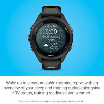 Garmin Forerunner 265S - Smartwatch for Fitness Lovers